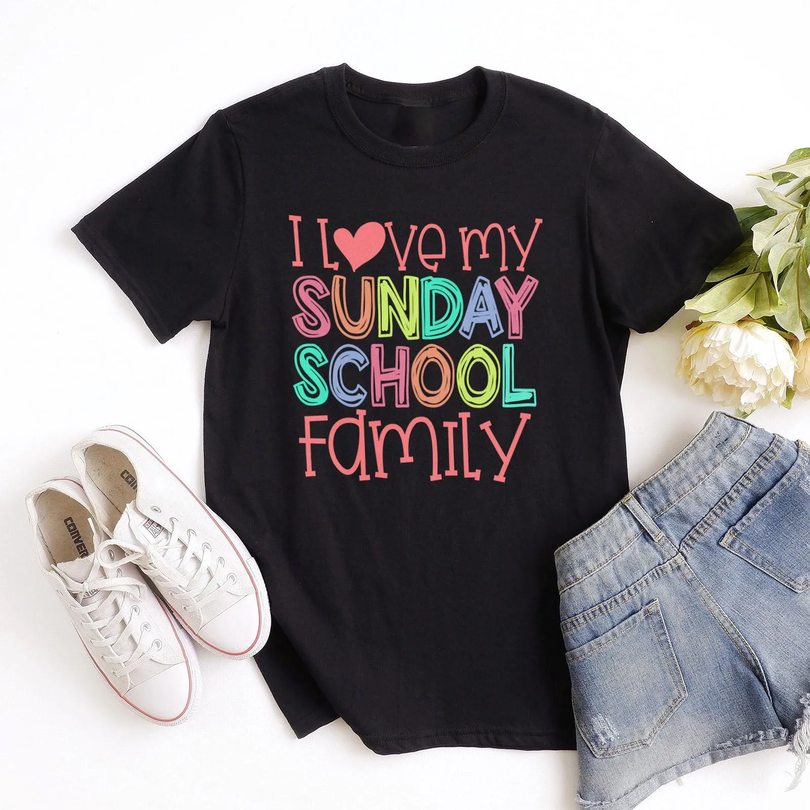 I Love my Sunday School Tee