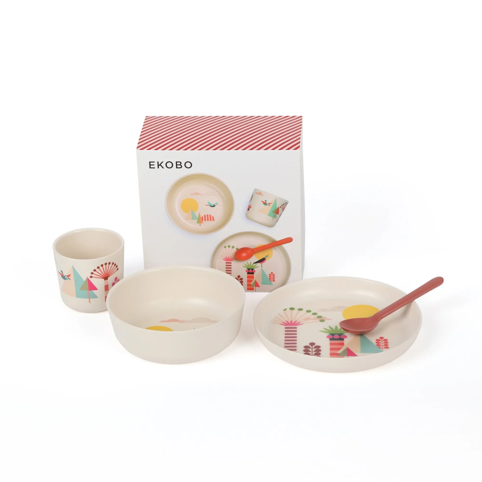 Illustrated Bamboo Kid Set - Trees