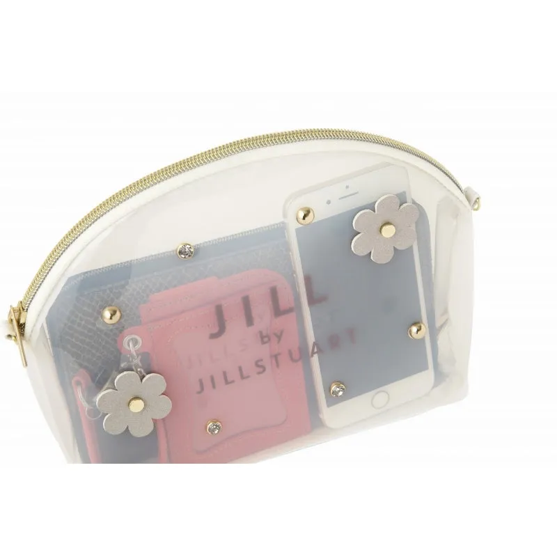 Japanese magazine gift Jill Stuart Two sides (frosted/white) Crossbody bag