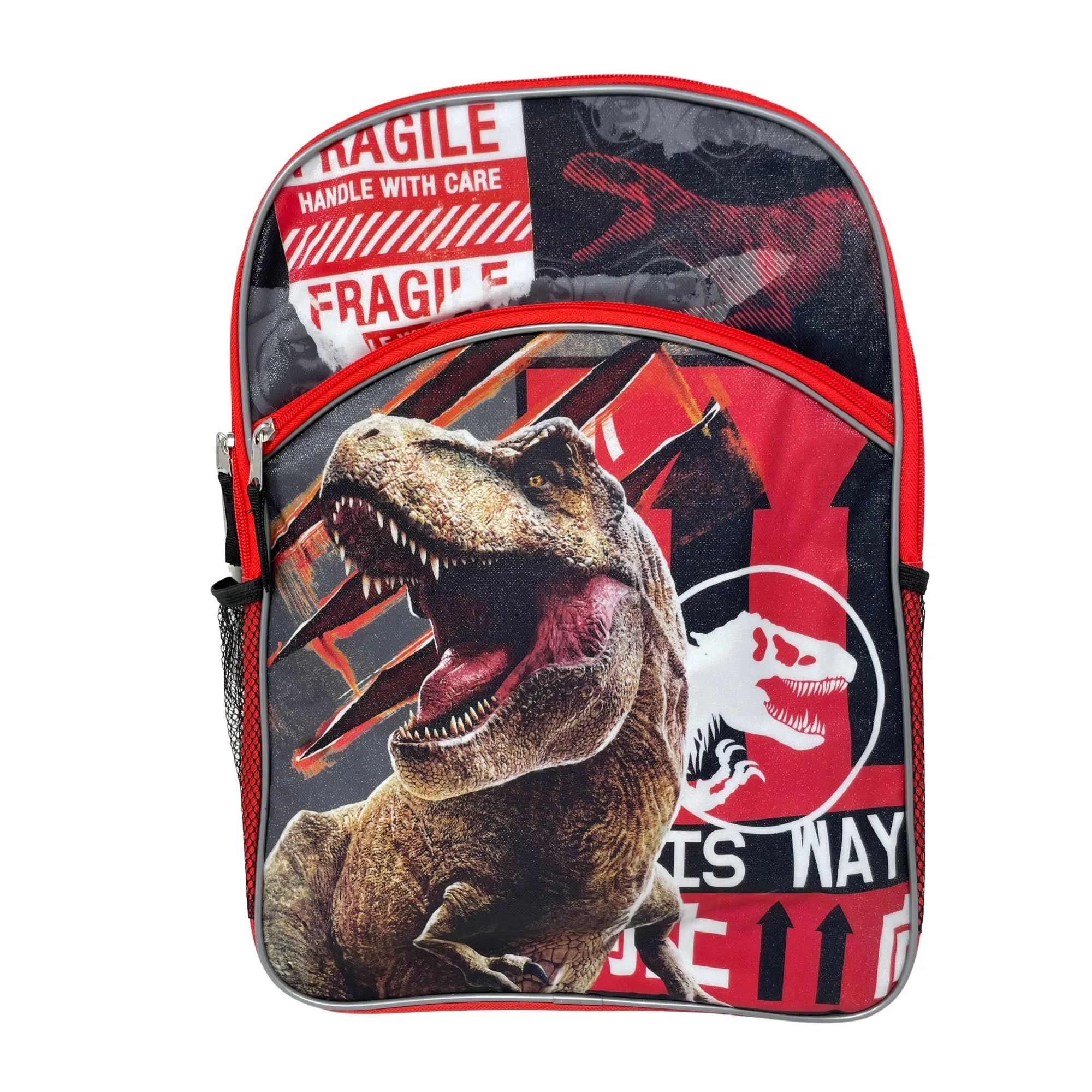 Jurassic World Backpack 16 inch Red