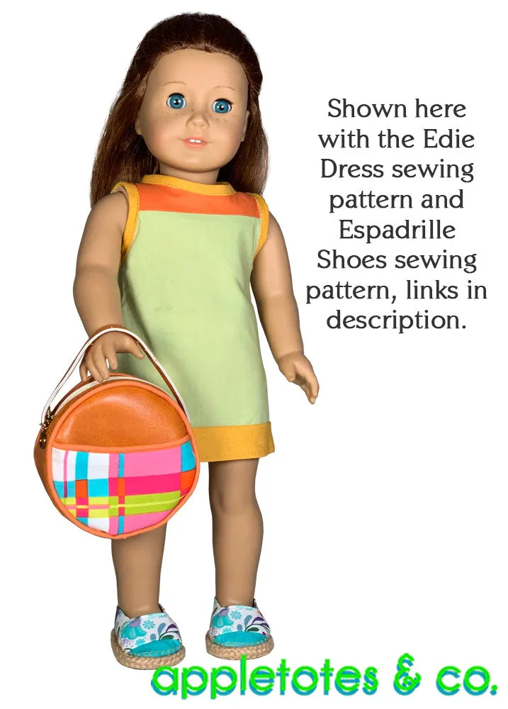 Kate Handbag Sewing Pattern for 18 Inch Dolls