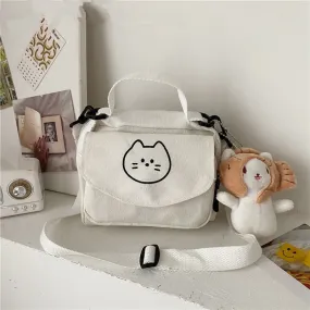 Kawaii Fresh Canvas Shoulder Bag - Kawaii Bags - Kawaii Handbag