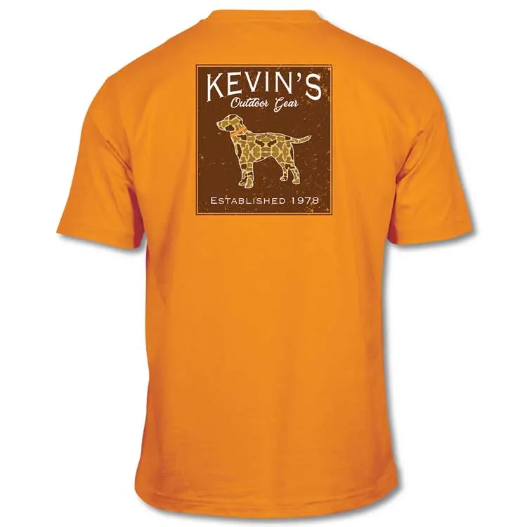 Kevin's Vintage Camo Lab Short Sleeve T-Shirt