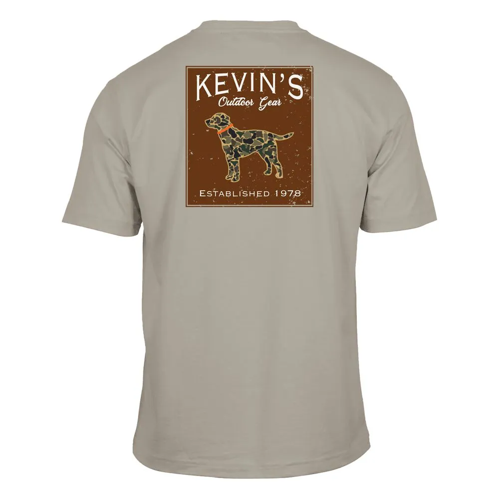 Kevin's Vintage Camo Lab Short Sleeve T-Shirt