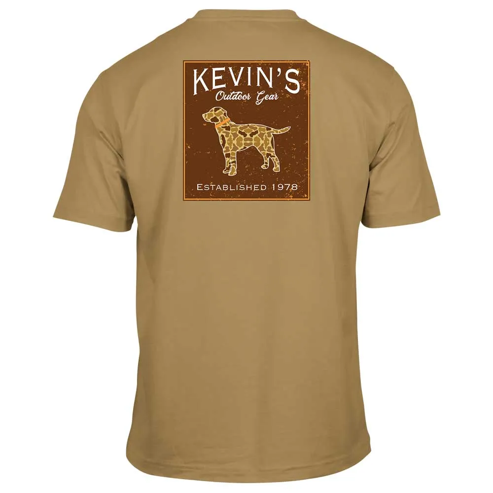 Kevin's Vintage Camo Lab Short Sleeve T-Shirt