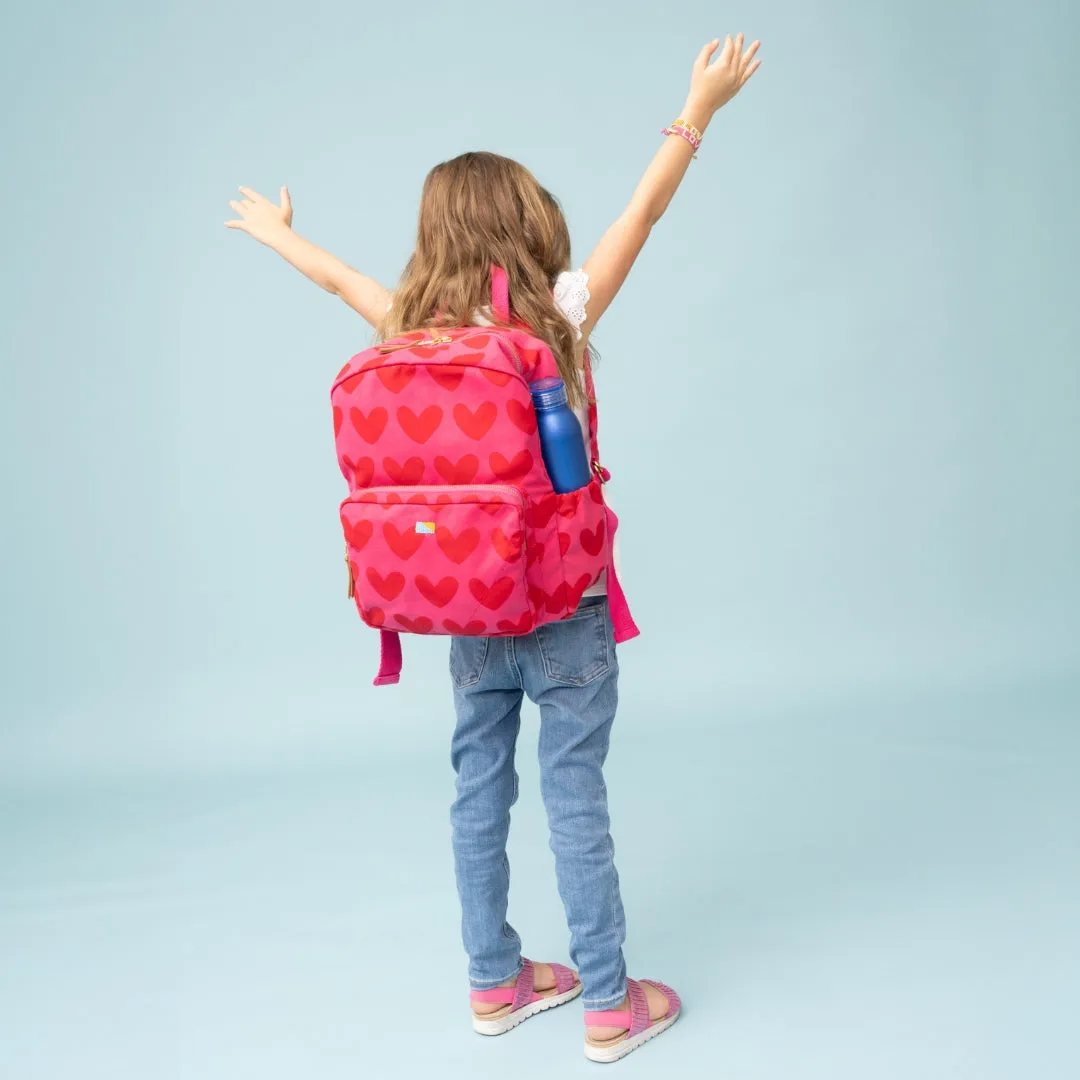 Kids' Backpack - Pink/Red Lots of LOVE