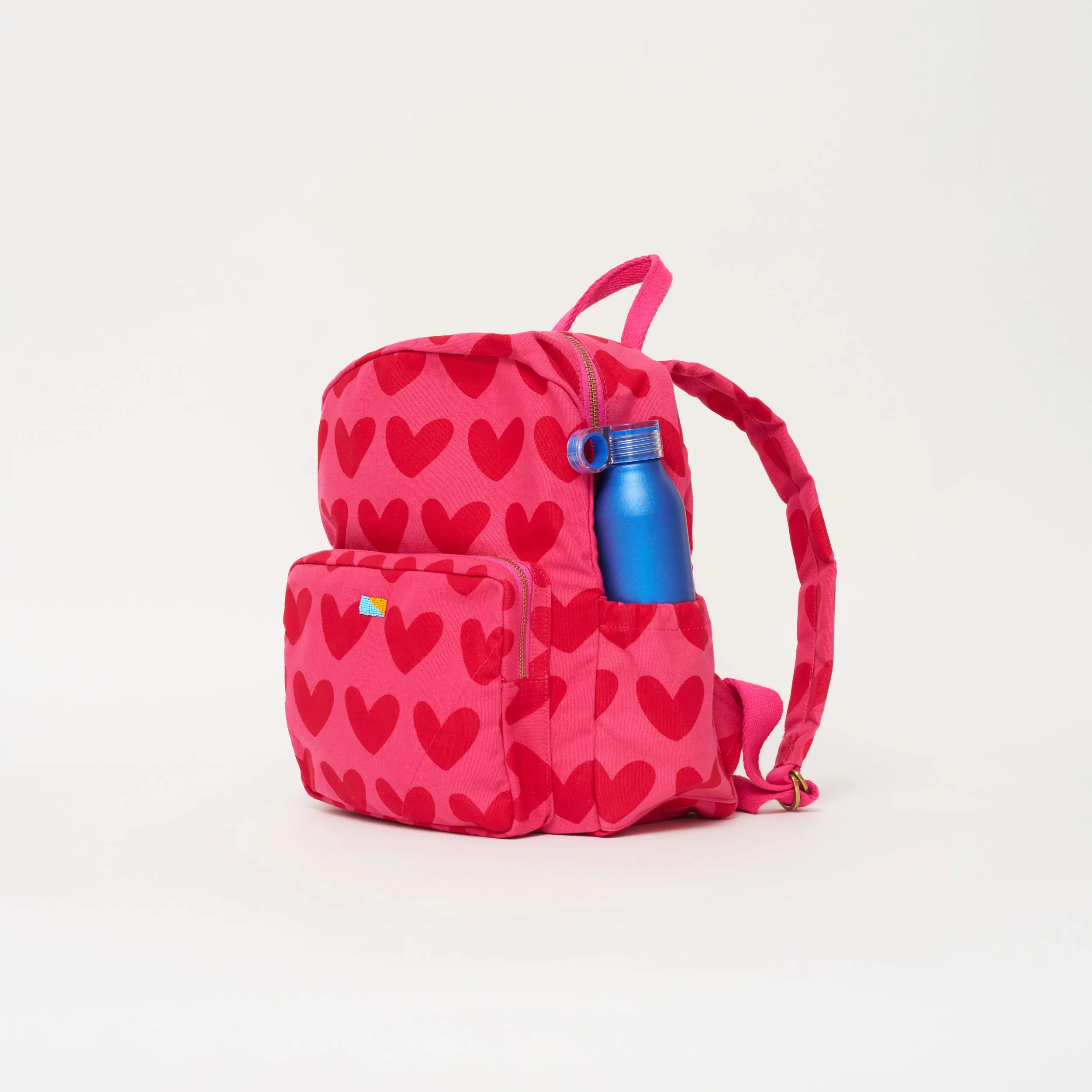 Kids' Backpack - Pink/Red Lots of LOVE