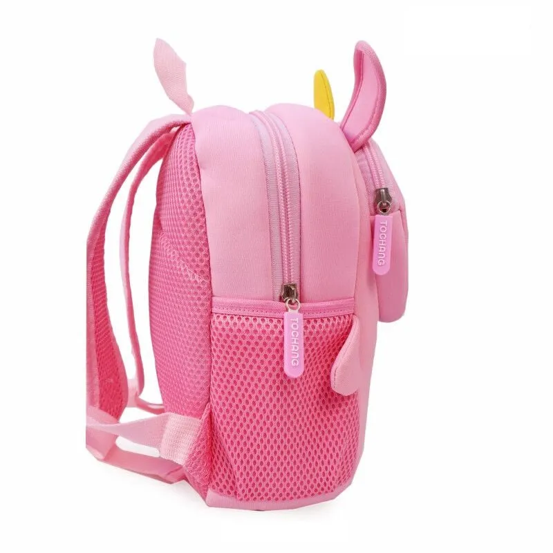 Kids School Bag Soft Plush Backpacks Cartoon Boys Girls Baby (2-5 Years) (UNICORN)