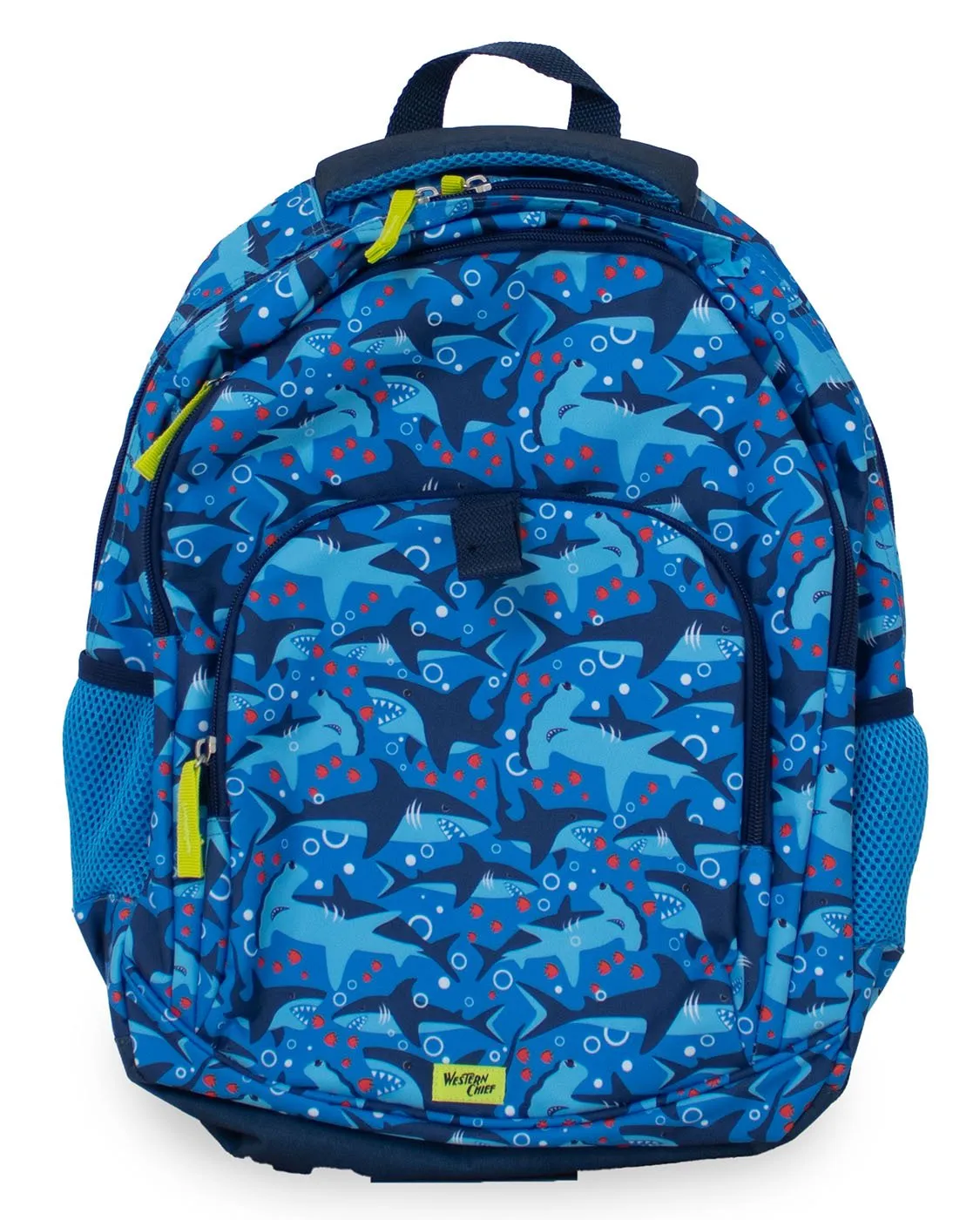 Kids Shark Chase Backpack - Navy