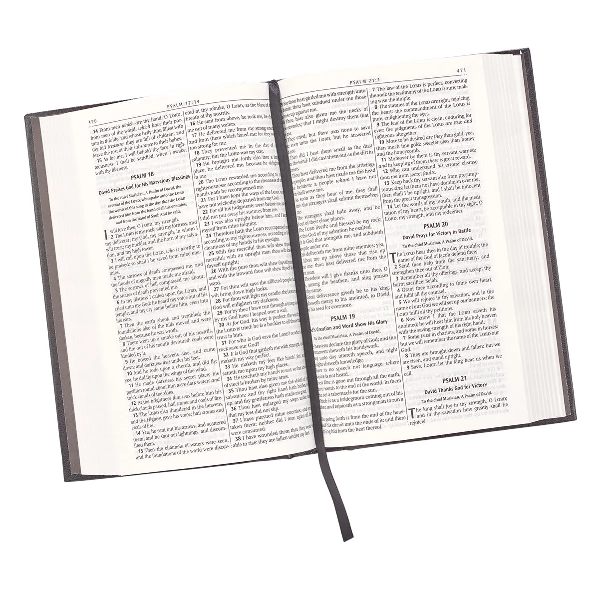 KJV Black Hardcover Standard Bible