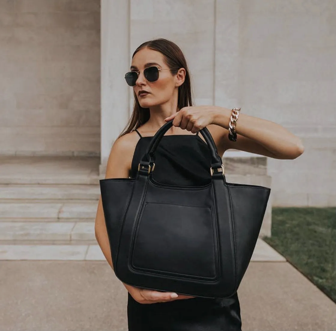 Large Black Tote