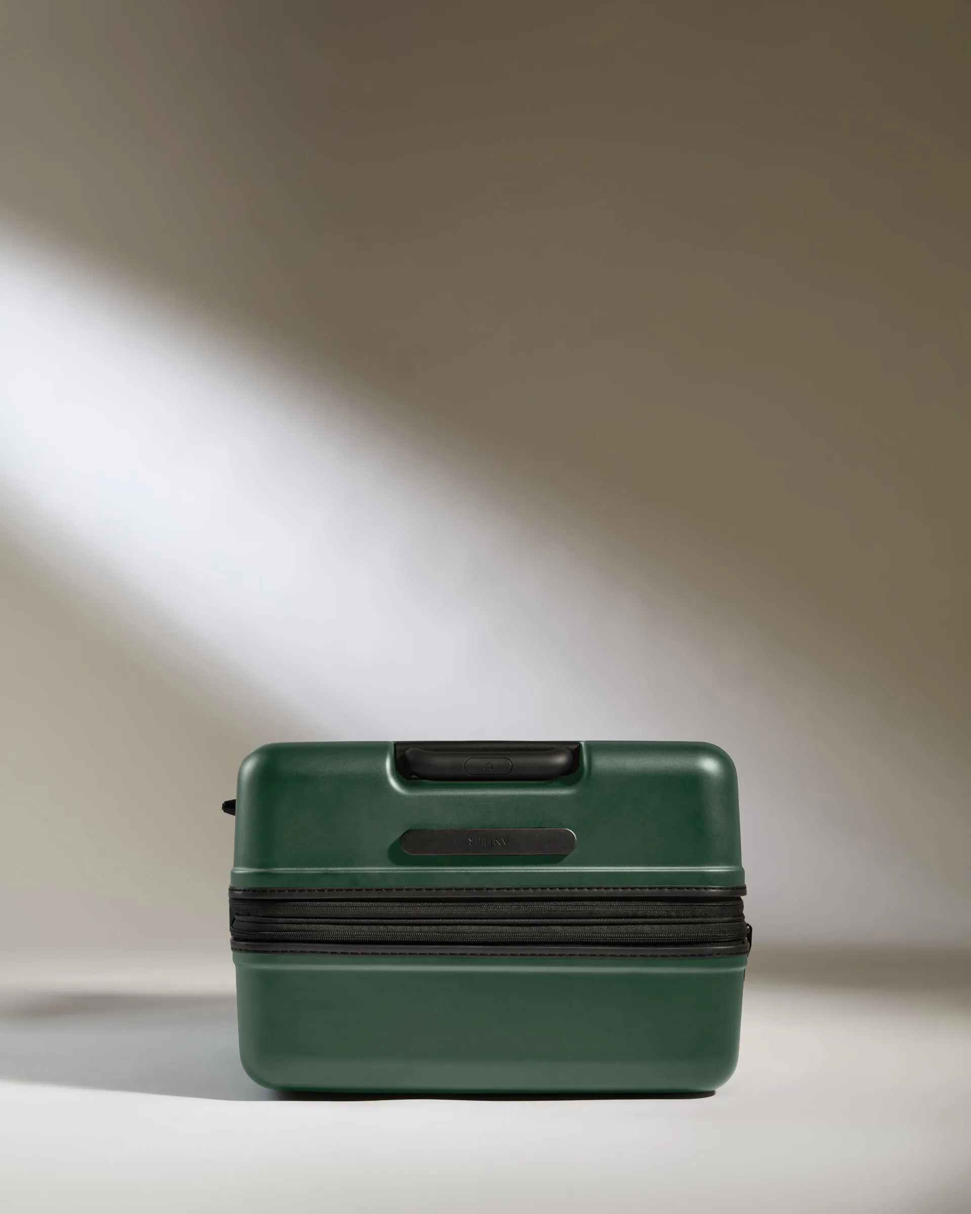 Large Suitcase in Antler Green - Icon Stripe