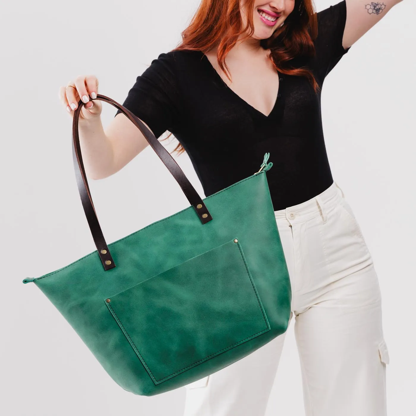 Leather Tote Bag - Limited Edition