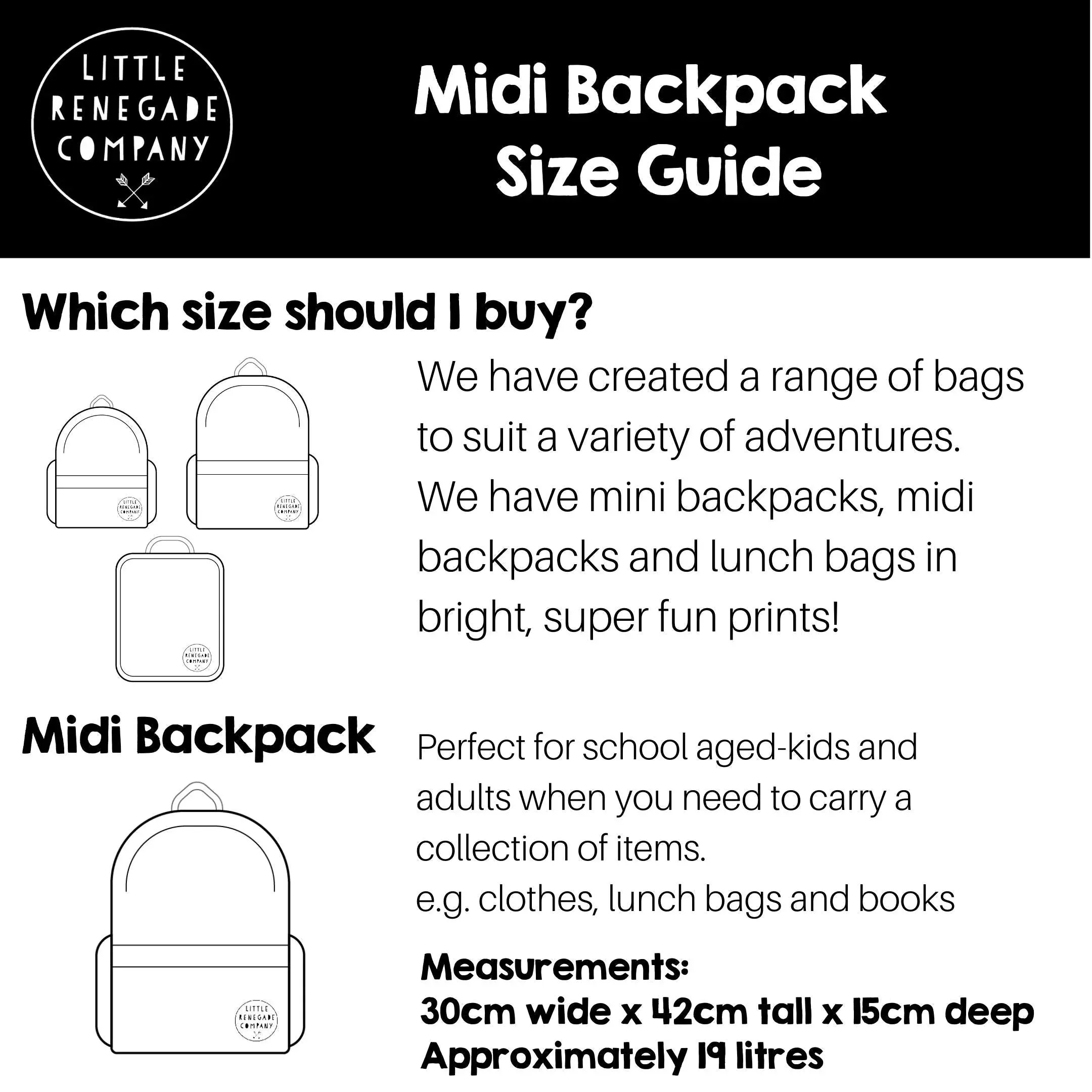 Little Renegade Company Backpack - MIDI - Future