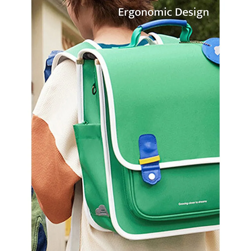 Little Surrpise Box Jade Green Rectangle style Backpack for Kids