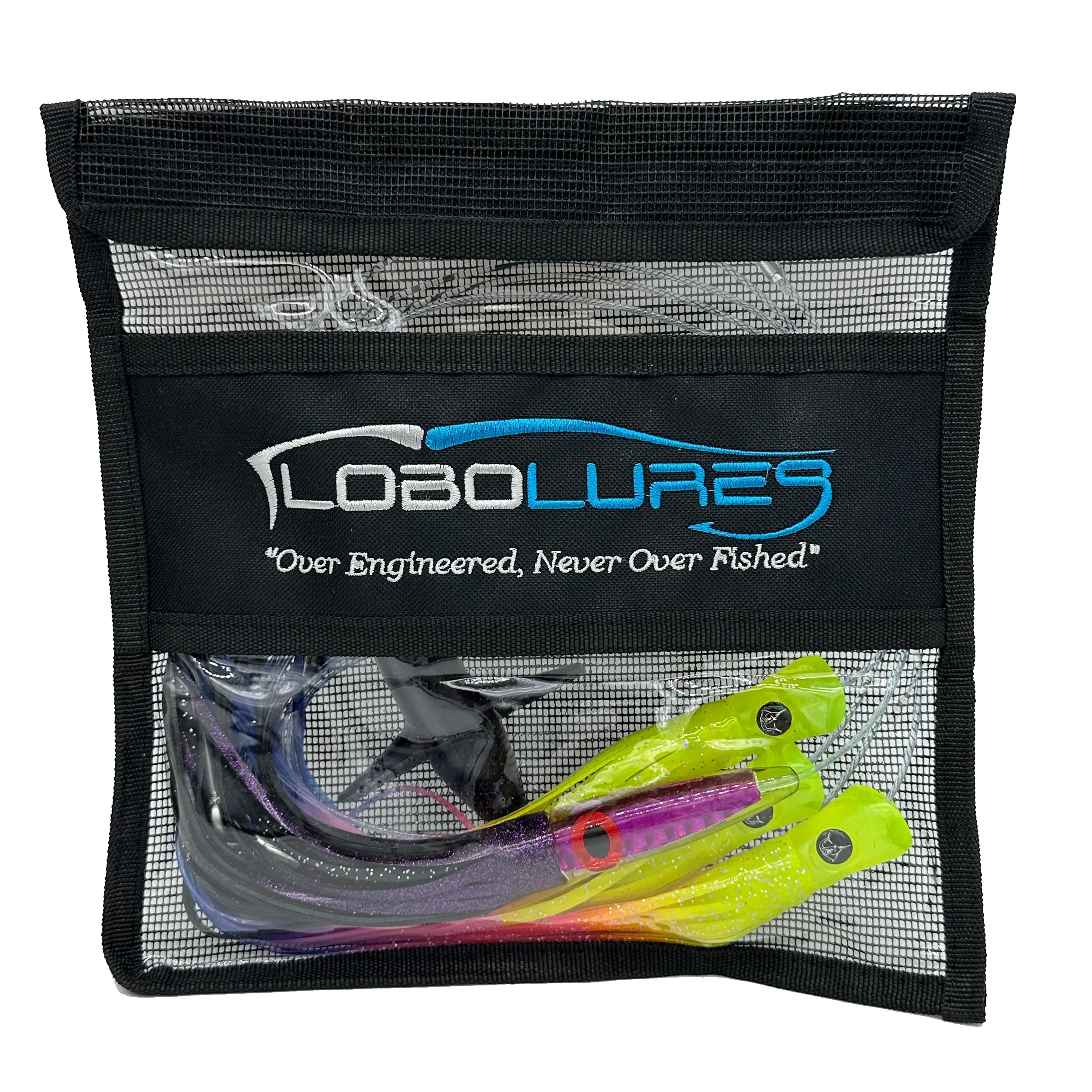 Lobo Lures #223 SkipJack Hybrid Demon UV Splash Daisy Chain