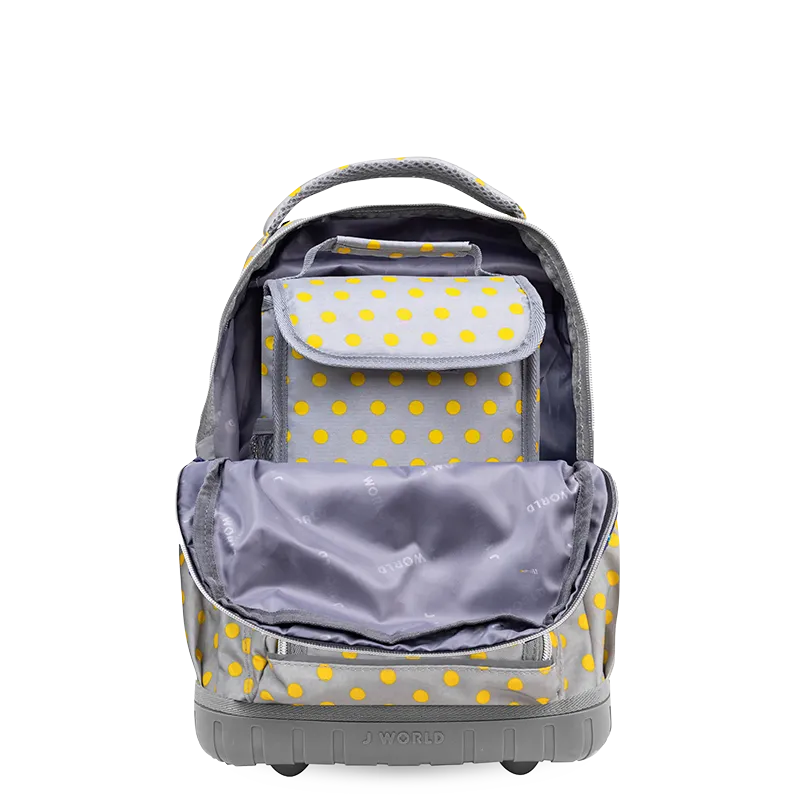 Lollipop Kids Rolling Backpack With Lunch Bag (16 Inch)