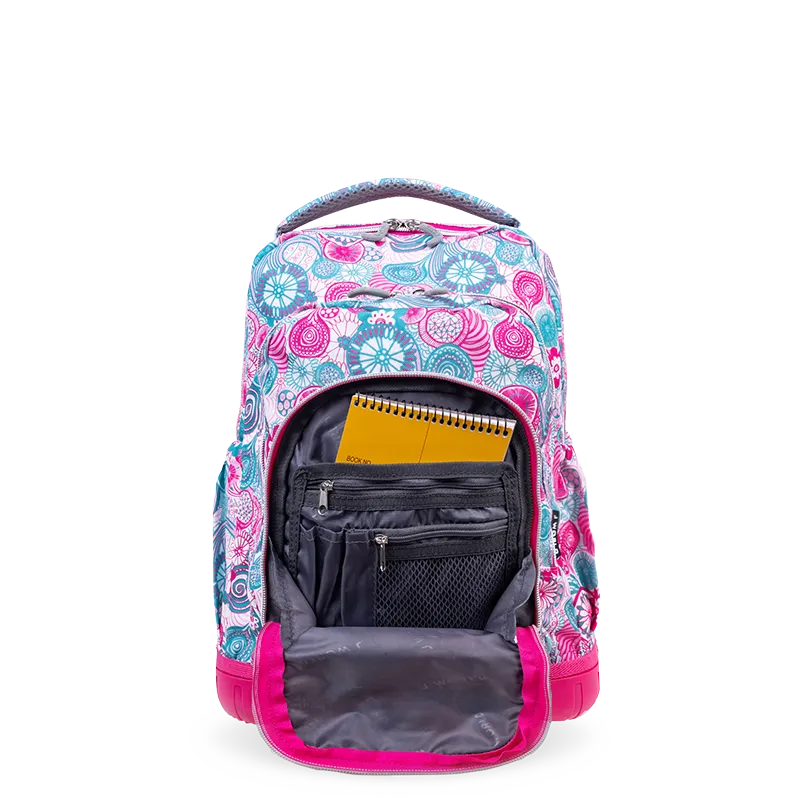 Lollipop Kids Rolling Backpack With Lunch Bag (16 Inch)