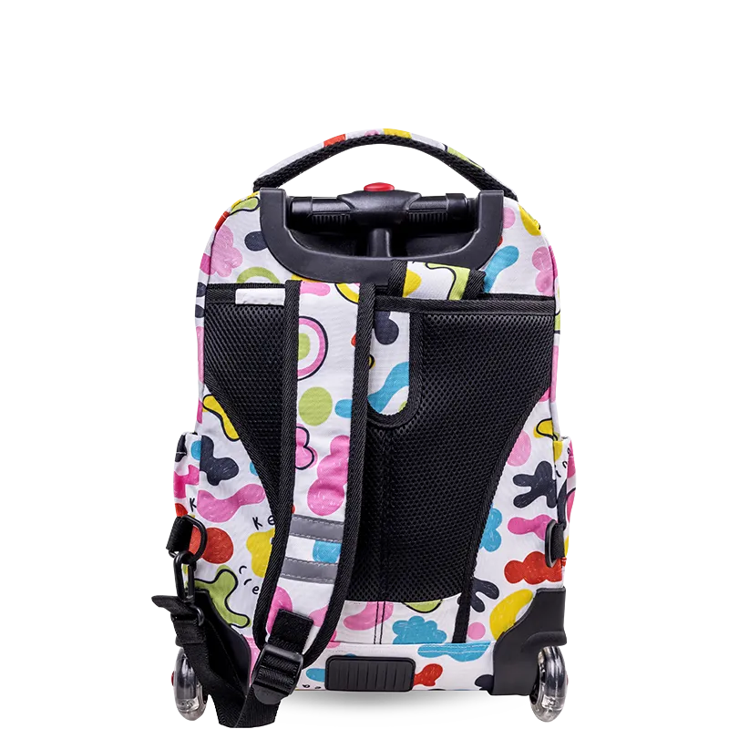 Lollipop Kids Rolling Backpack With Lunch Bag (16 Inch)