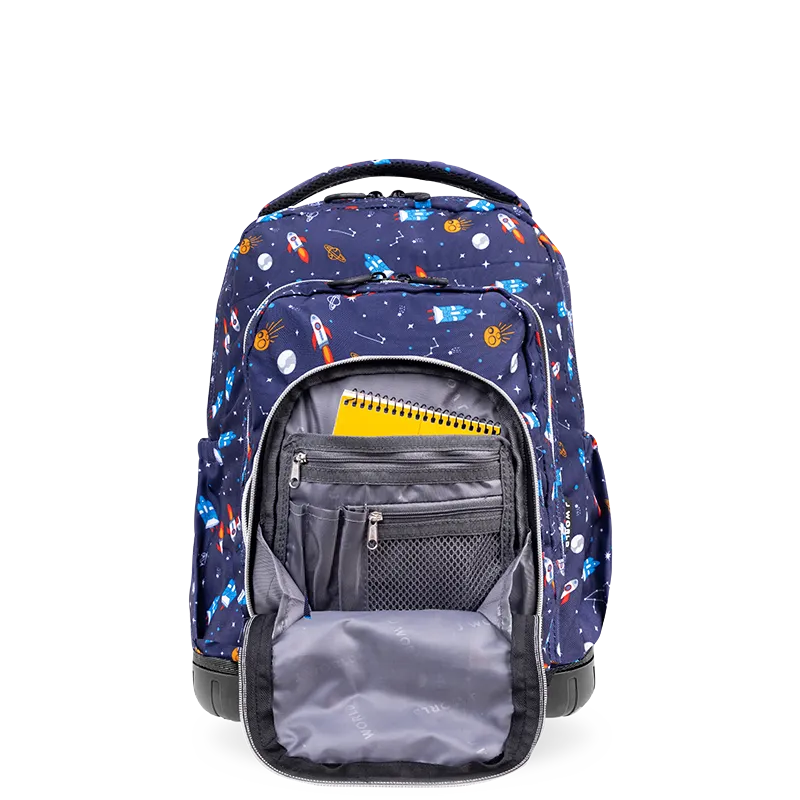 Lollipop Kids Rolling Backpack With Lunch Bag (16 Inch)