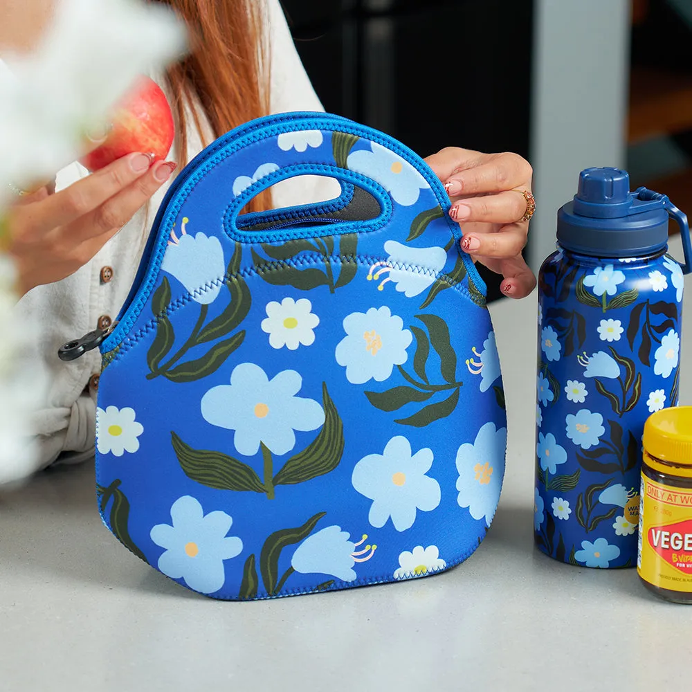 Lunch Bag - Neoprene - Bright Stripes