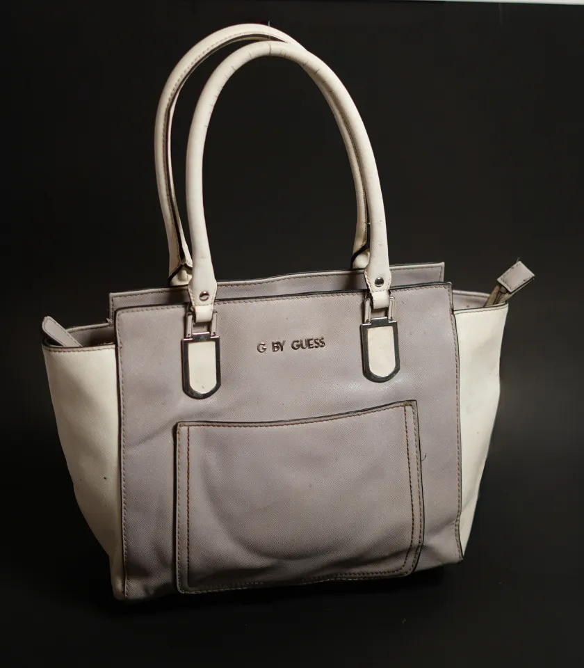 Luxury White Handbag by G by Guess