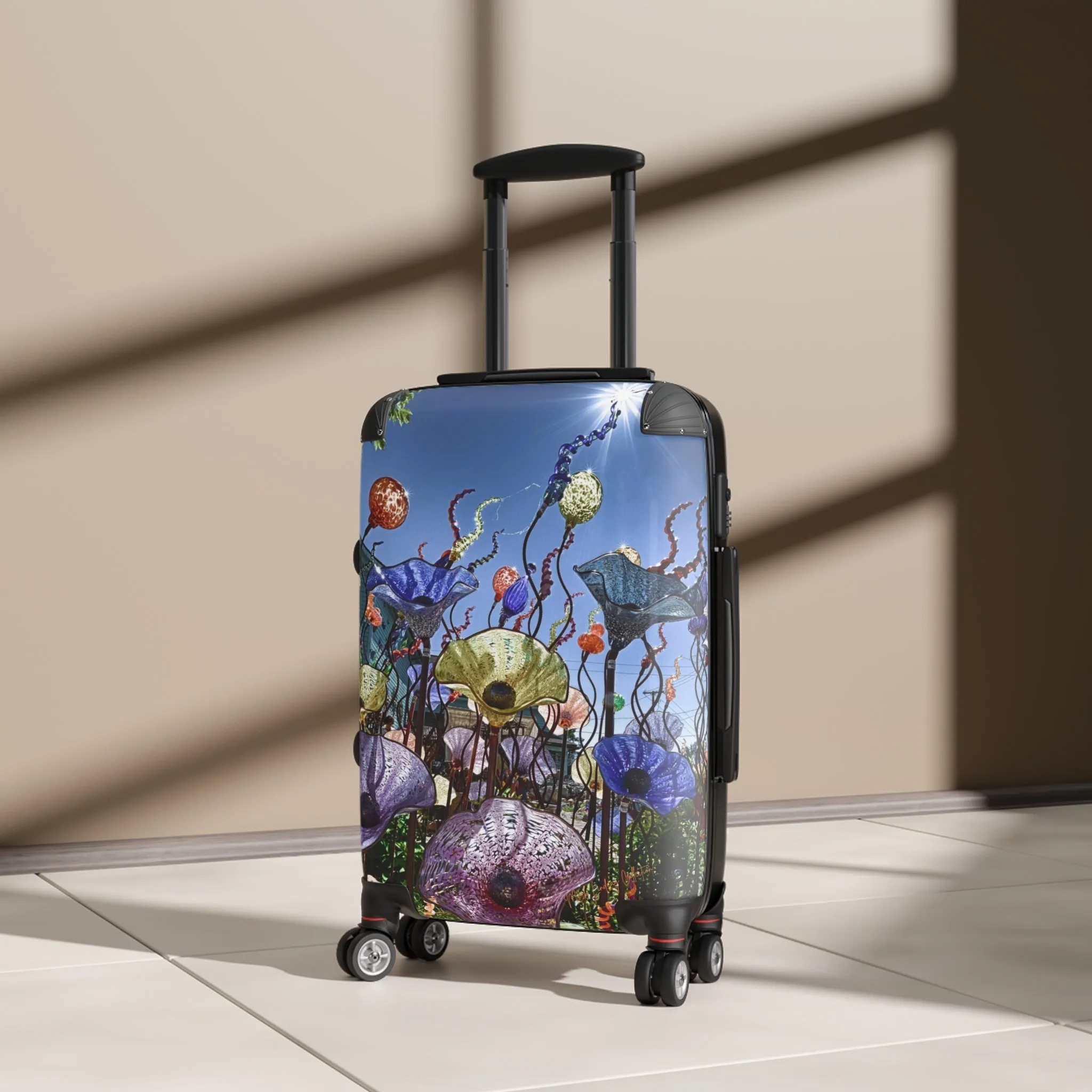 Magic Glass Custom Art Luggage