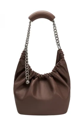 Melie Bianco - Kinsley Shoulder Bag - Chocolate