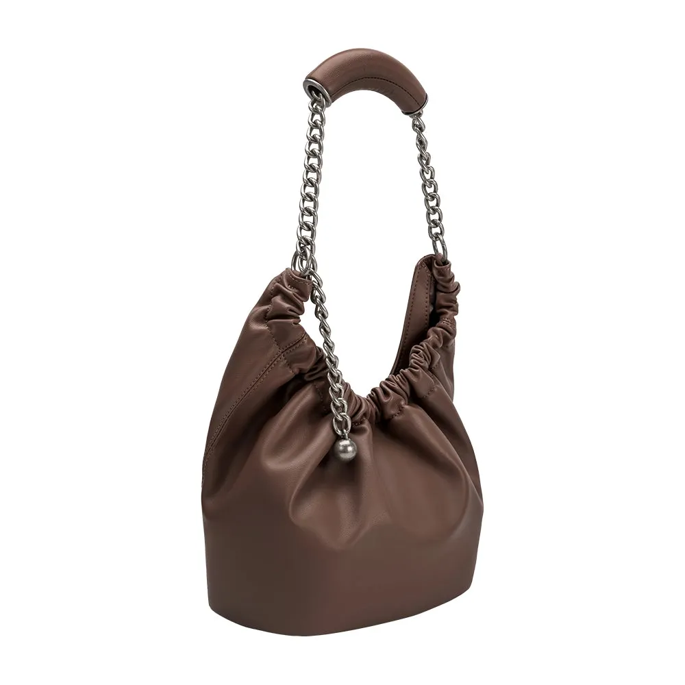 Melie Bianco - Kinsley Shoulder Bag - Chocolate