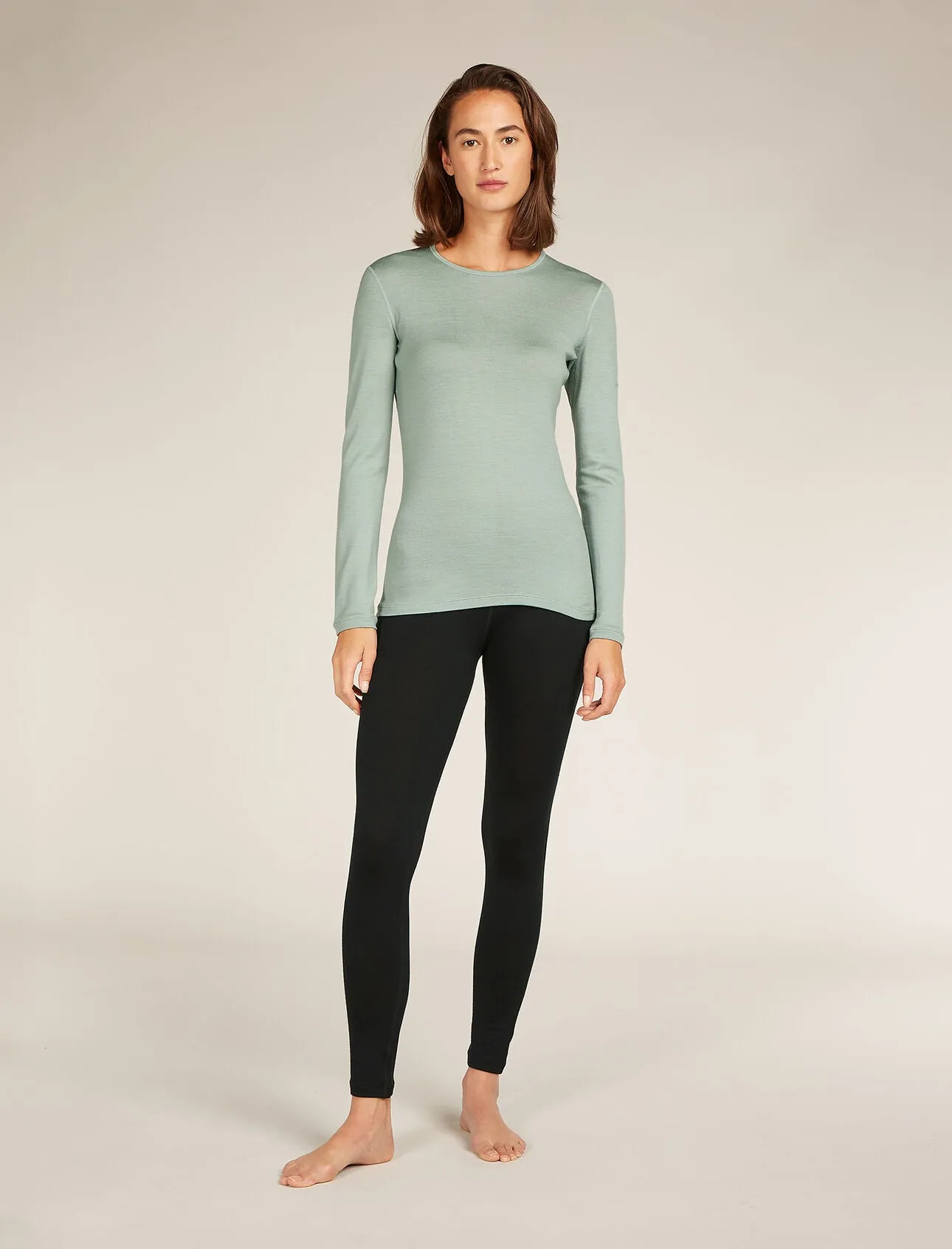 Merino 260 Tech Long Sleeve Crew - Moss