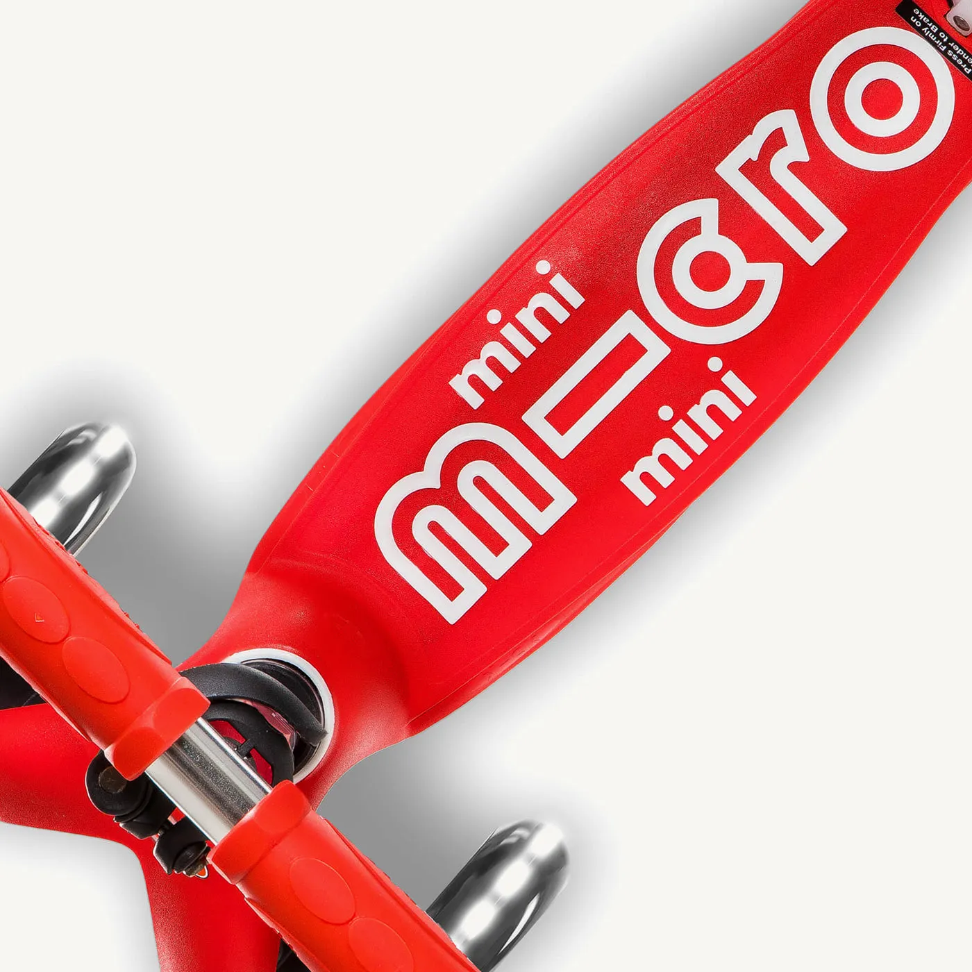 Micro Scooters Mini Micro Scooter Deluxe LED - Red