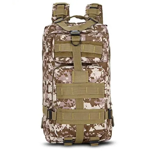 Military Tactical Backpack 3 Day Assault Pack Army Molle Bug Out Trekking Camping Hiking