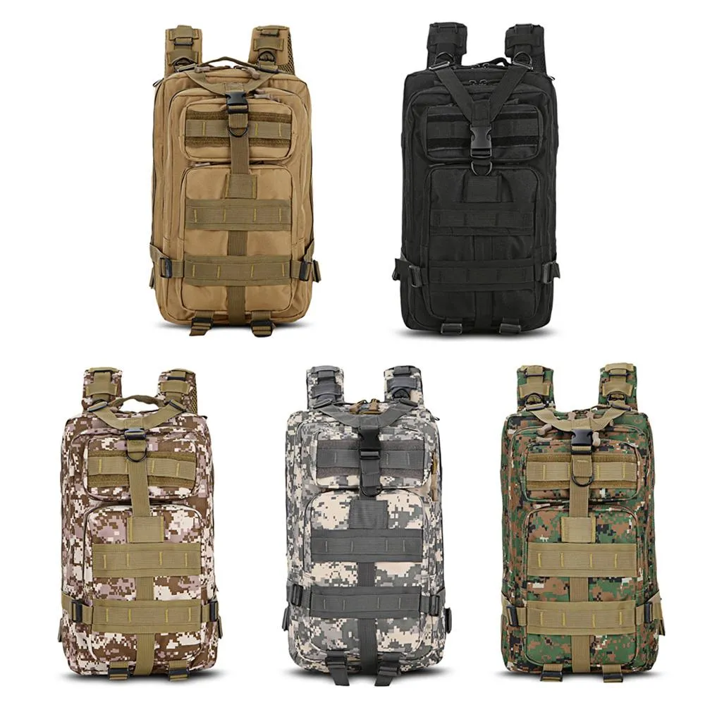 Military Tactical Backpack 3 Day Assault Pack Army Molle Bug Out Trekking Camping Hiking