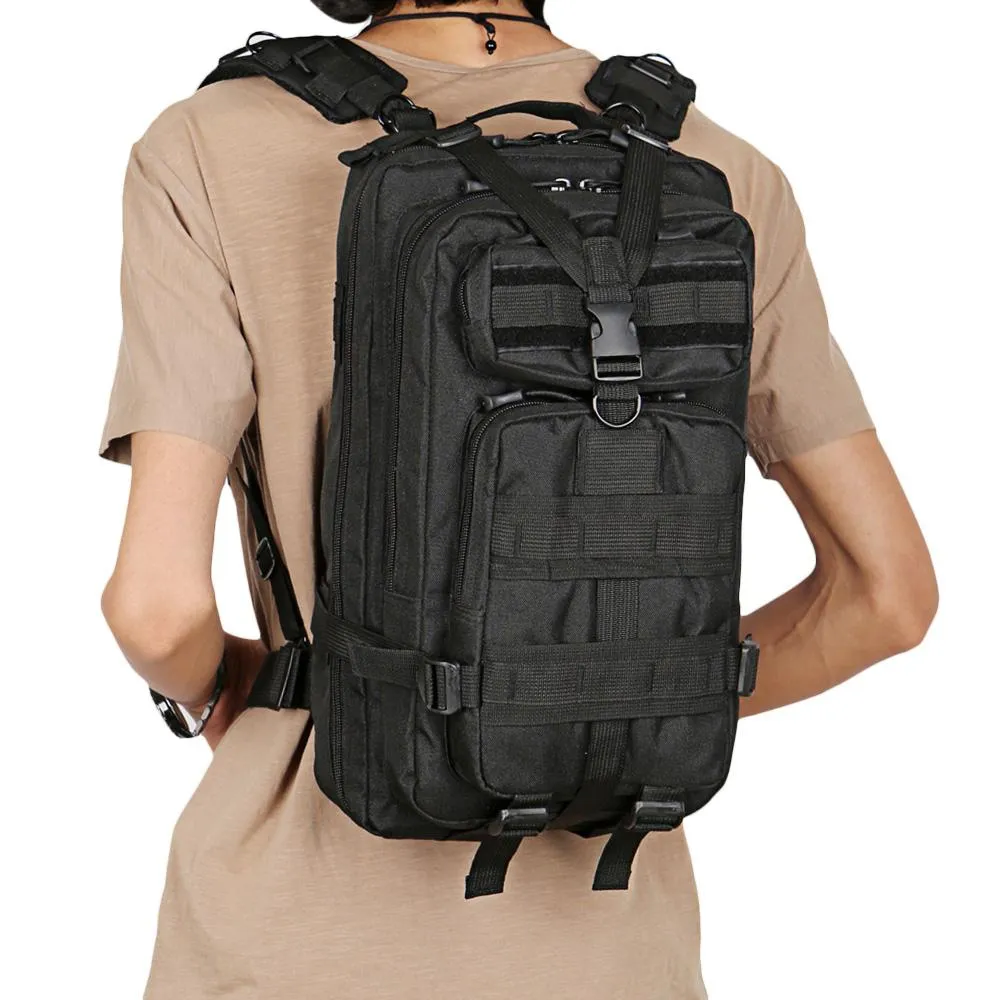 Military Tactical Backpack 3 Day Assault Pack Army Molle Bug Out Trekking Camping Hiking