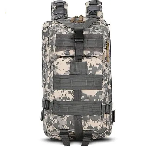 Military Tactical Backpack 3 Day Assault Pack Army Molle Bug Out Trekking Camping Hiking