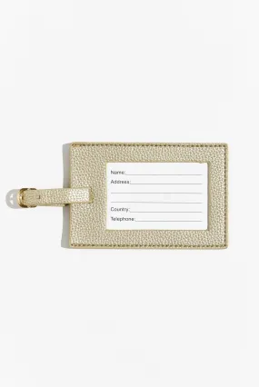 Mims Gold Luggage Tag