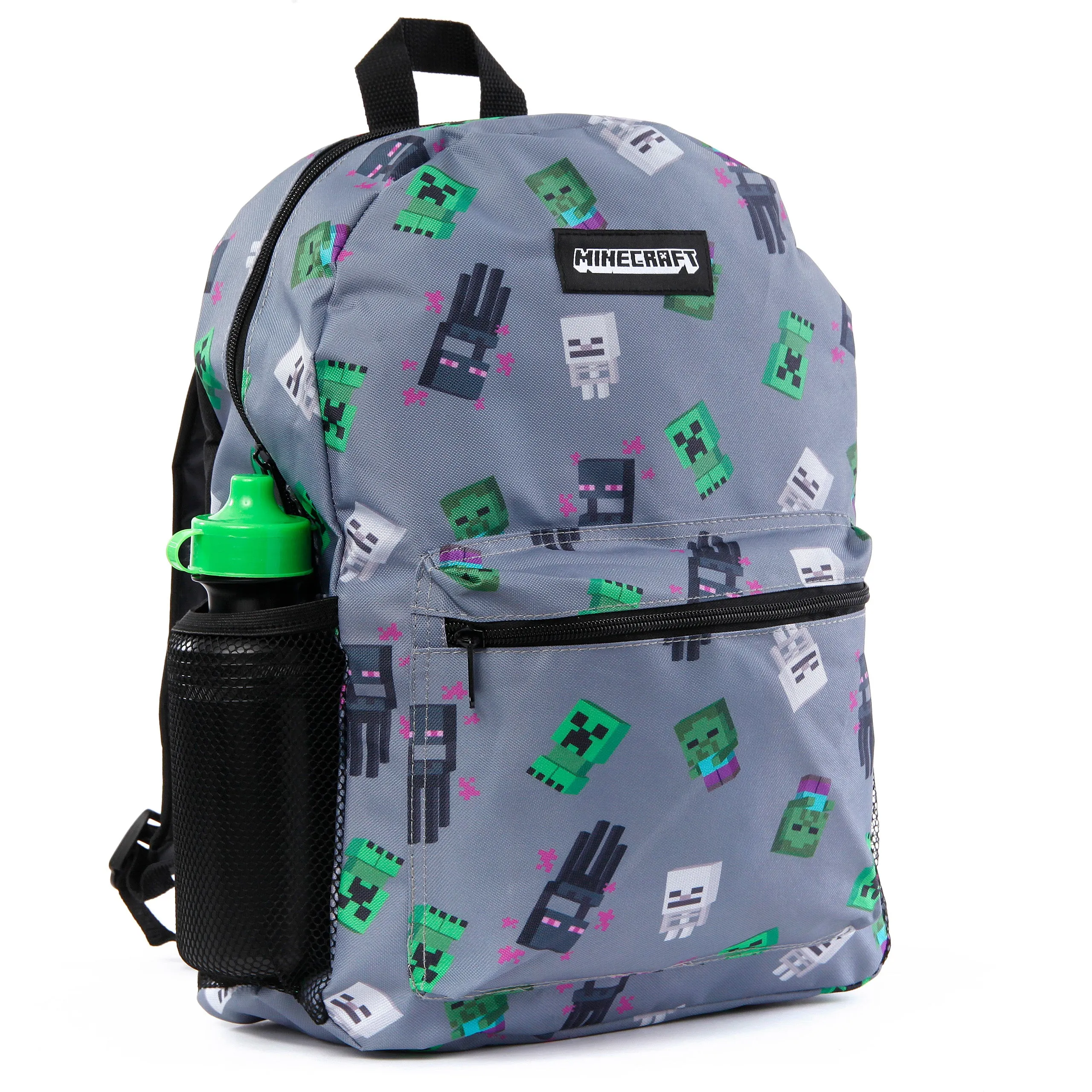 Minecraft Backpack - 4 Piece Set