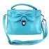 Miss Lulu Bow Envelope Handbag Blue