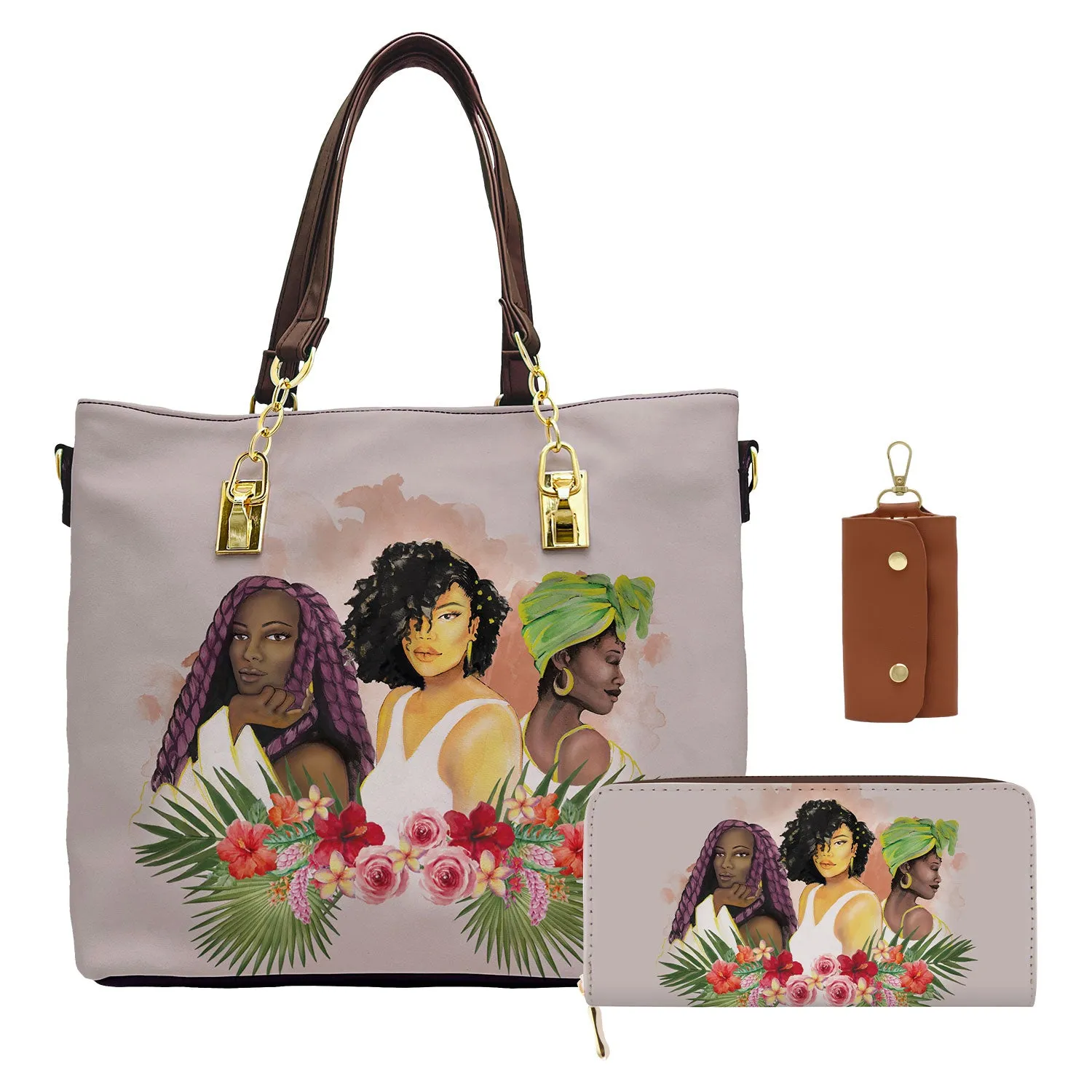 Natural Beauties Handbag Set