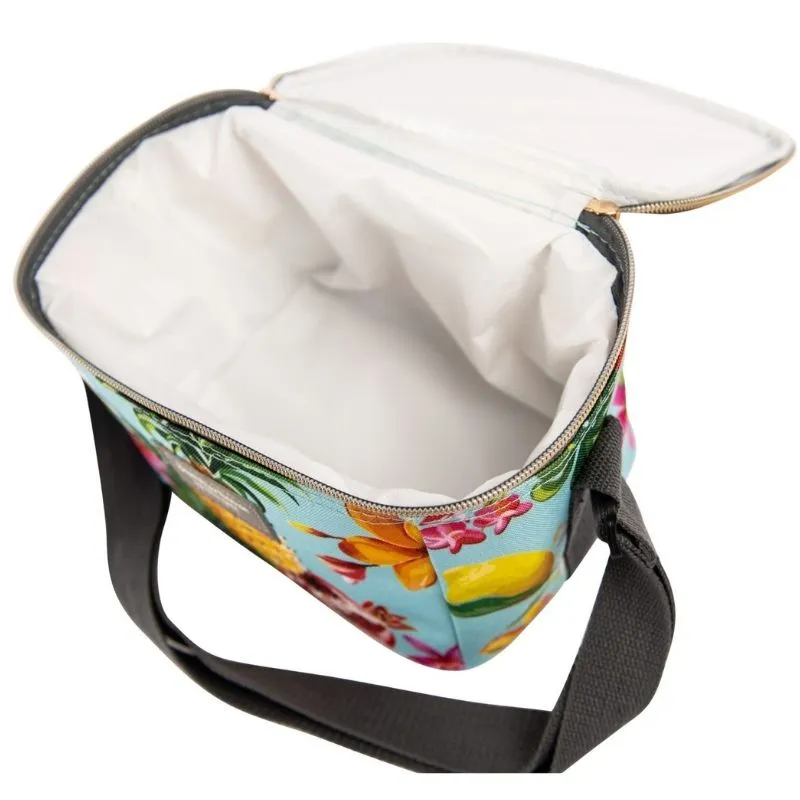 Navigate Waikiki Personal Cool Bag Floral/Aqua