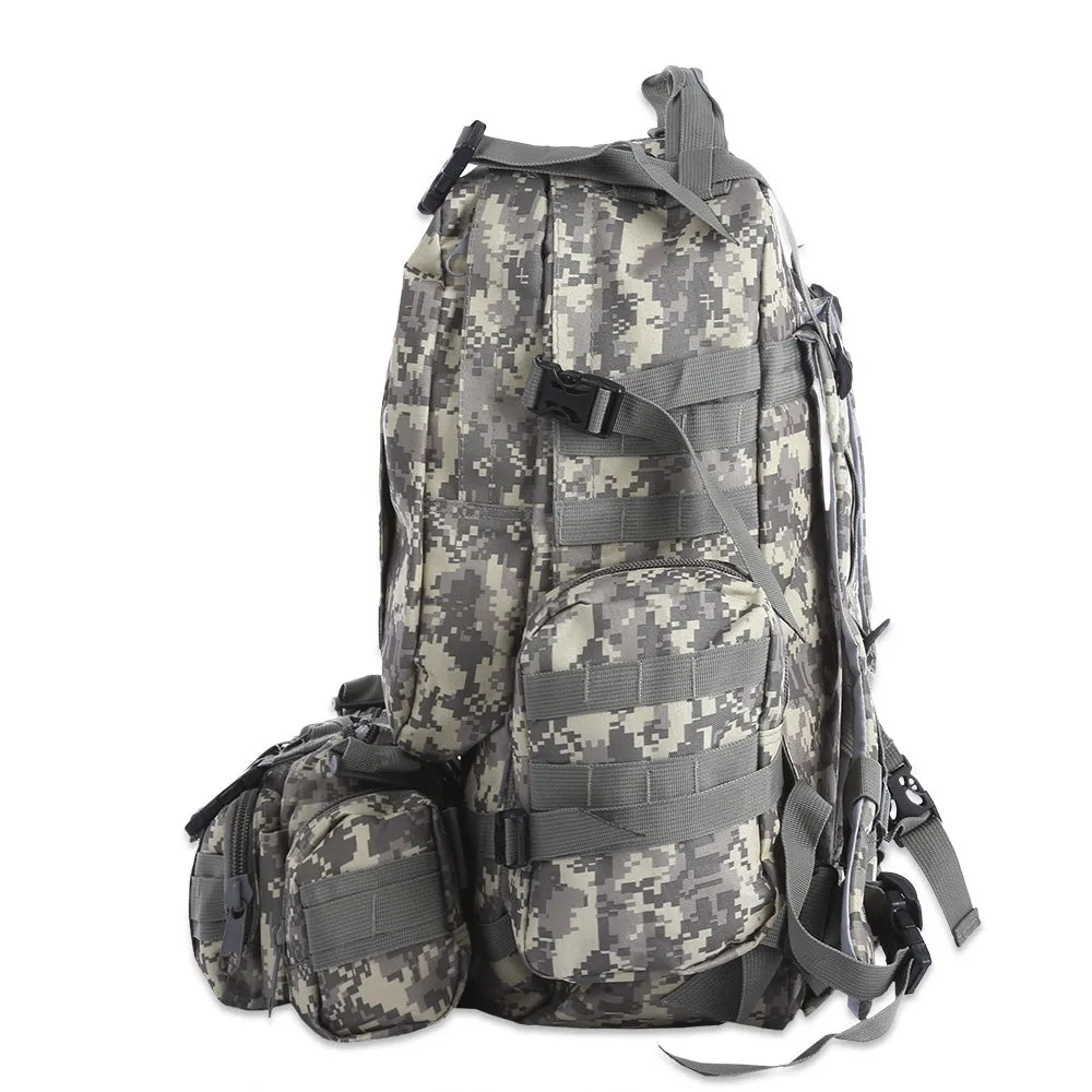 New Tactical Backpack 50L Multifunction Molle Camouflage