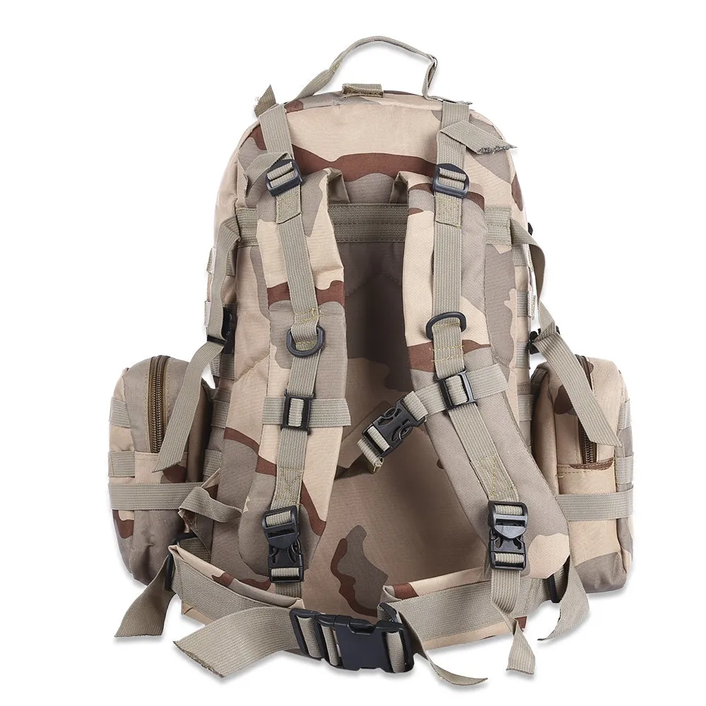 New Tactical Backpack 50L Multifunction Molle Camouflage