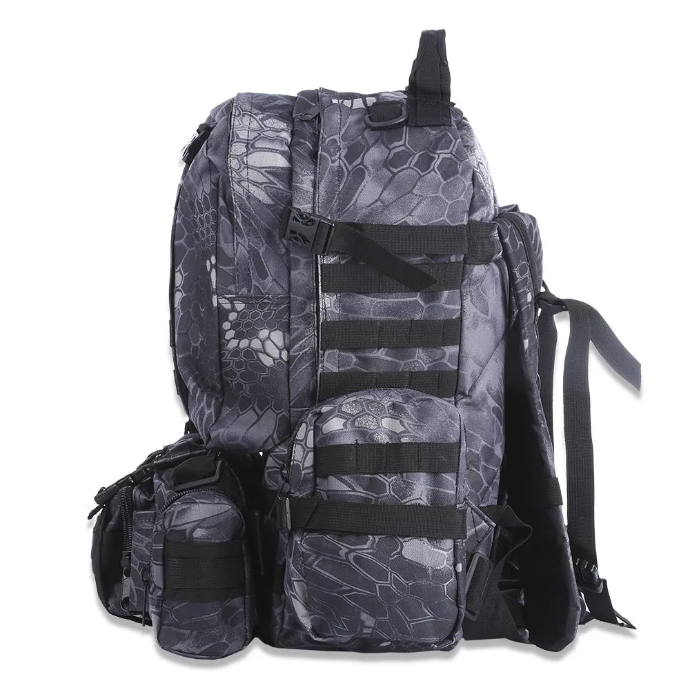 New Tactical Backpack 50L Multifunction Molle Camouflage