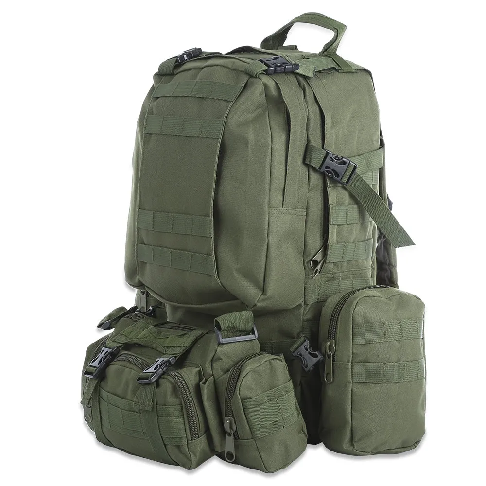 New Tactical Backpack 50L Multifunction Molle Camouflage