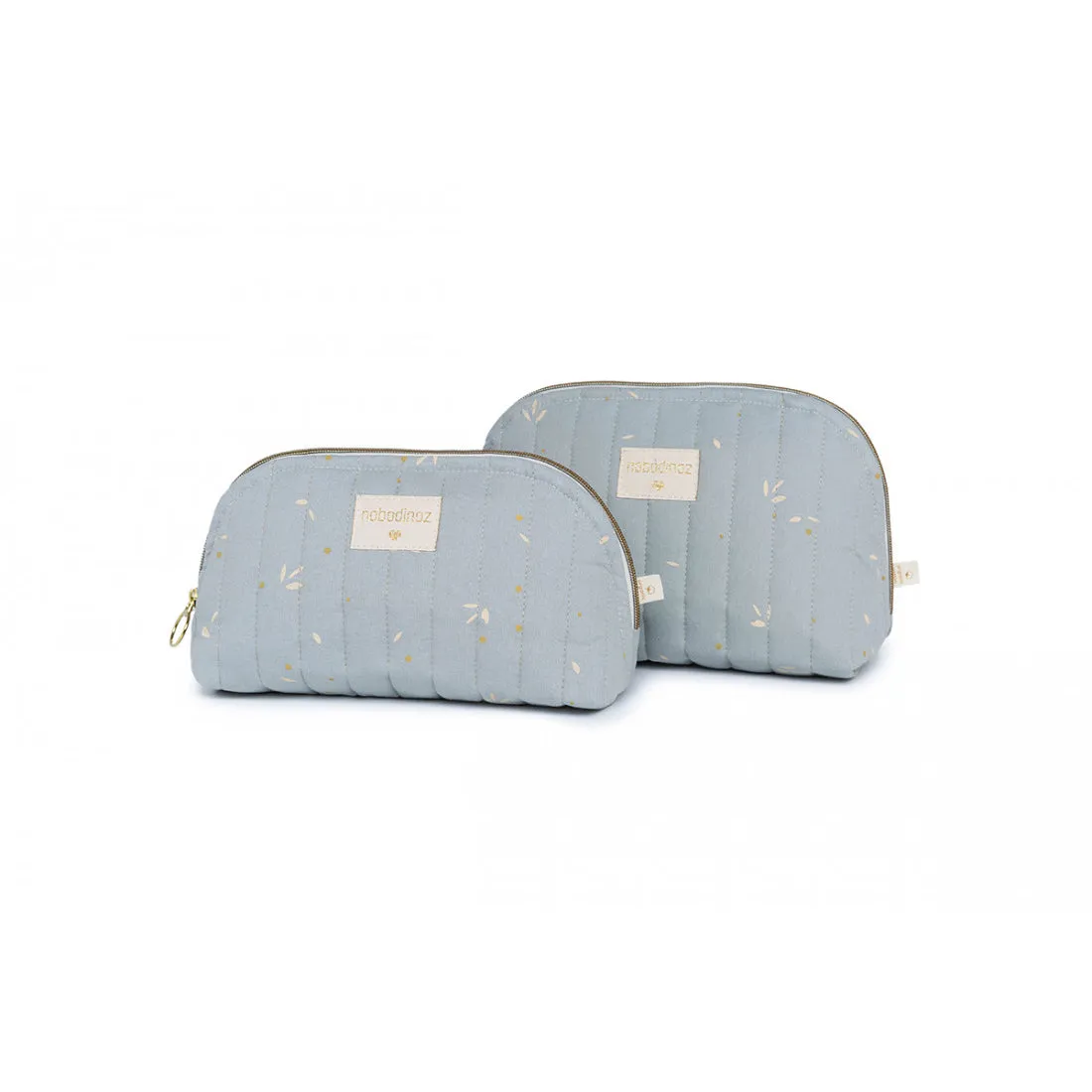 nobodinoz Holiday Vanity Case Large Willow Soft Blue