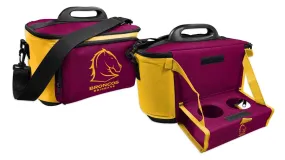 NRL Drink Cooler Bag With Tray - Brisbane Broncos - Team Logo