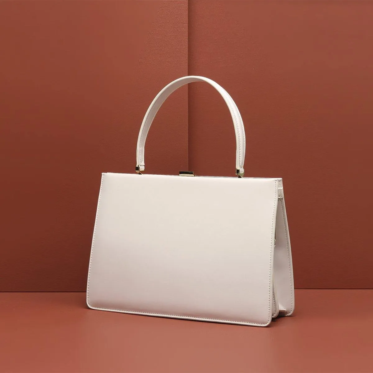 Office Collection Briefcase Bag - White