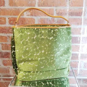 Olivia Handbag - Green Cheetah