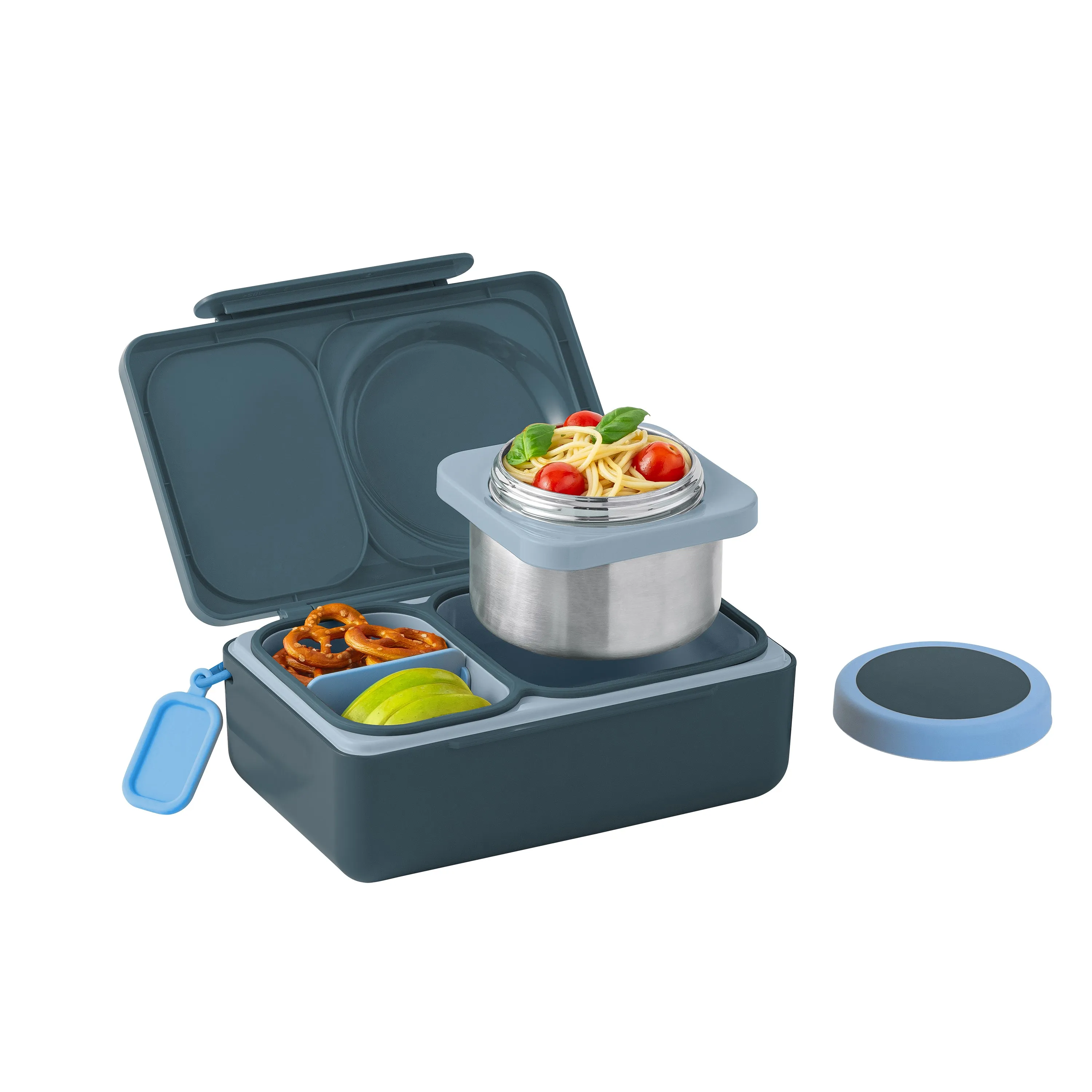 OmieBox UP Hot and Cold Bento Box - Graphite