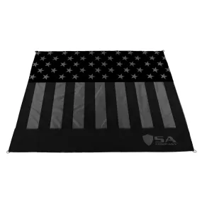 Packable Blanket | Blackout American Flag PreOrder